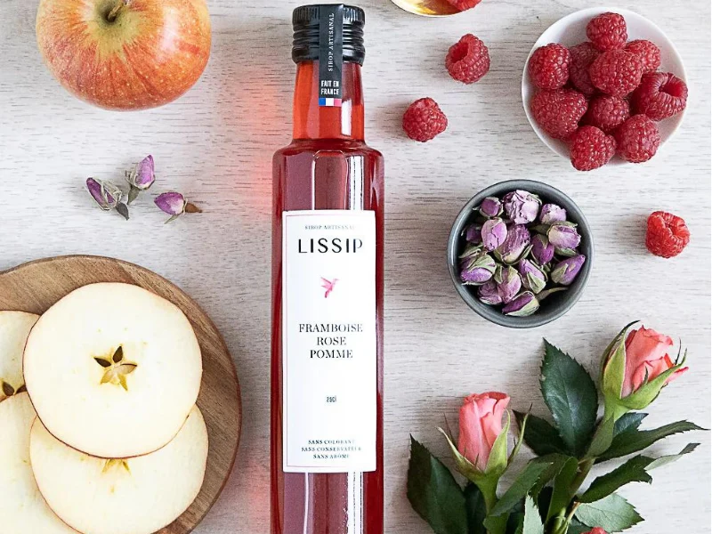 2 sirops artisanaux de 25 cl et 1 coffret découverte (3 x 10 cl)