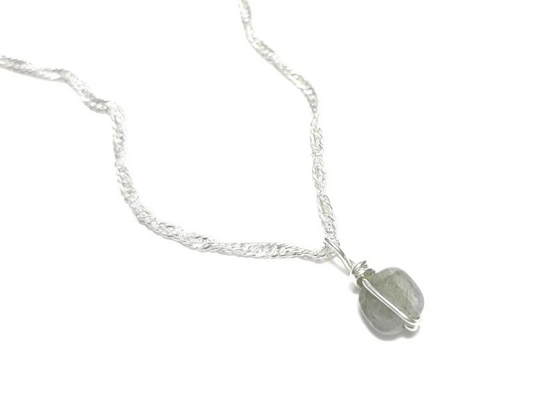 Collier Argent 925 et Pierres Naturelles Essentiel
