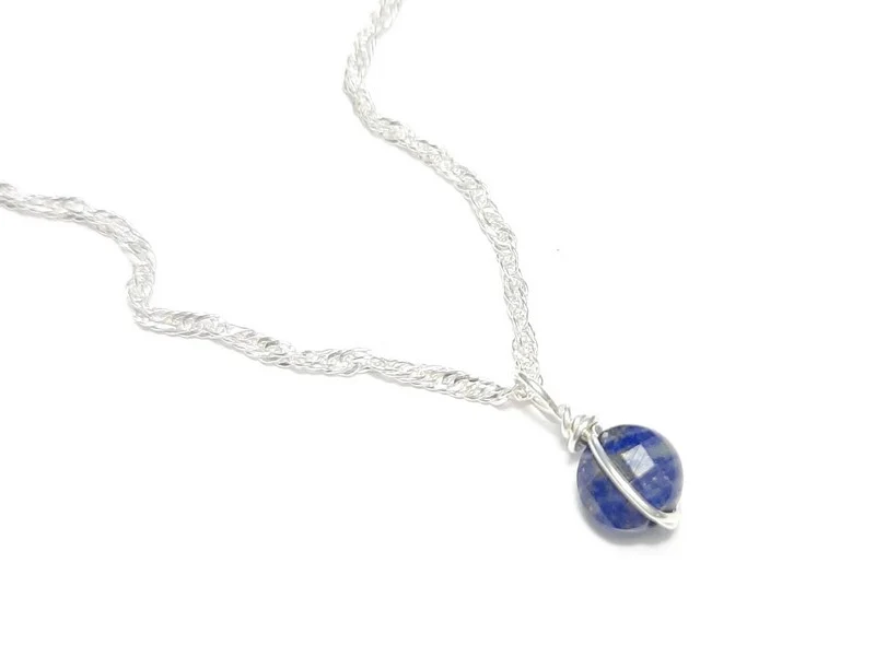 Collier Argent 925 et Pierres Naturelles Essentiel