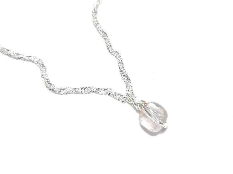 Collier Argent 925 et Pierres Naturelles Essentiel