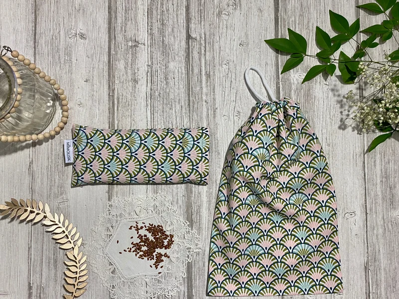Eye-pillow en graines de lin bio
