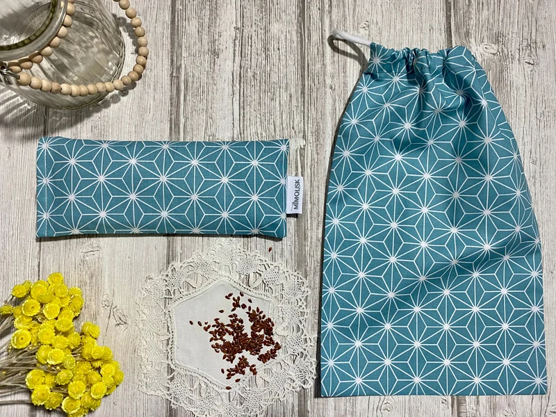 Eye-pillow en graines de lin bio