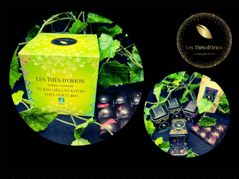 Ecrin de thés et chocolats