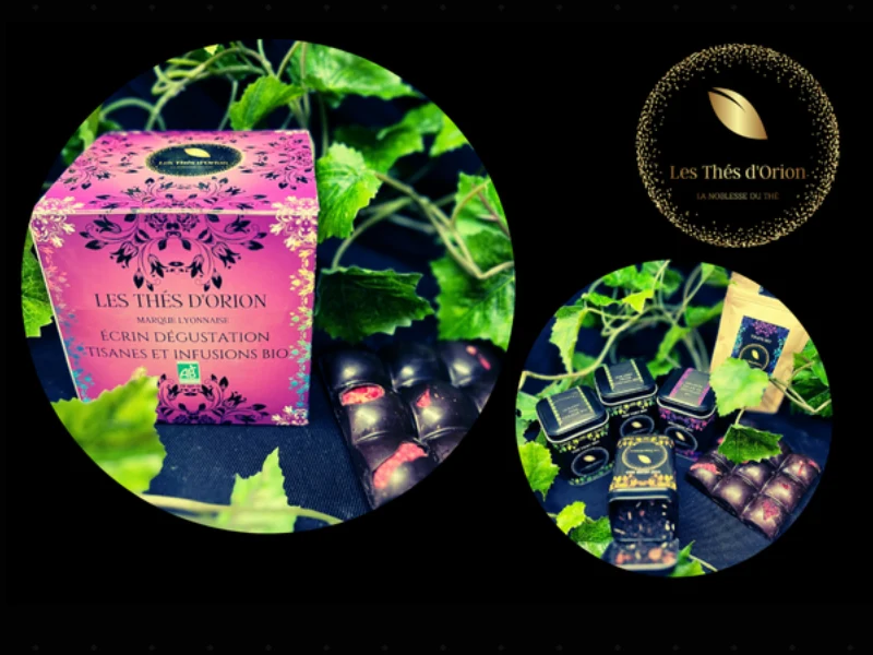 Ecrin de thés et chocolats