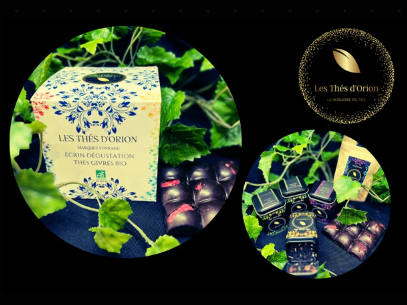 Ecrin de thés et chocolats