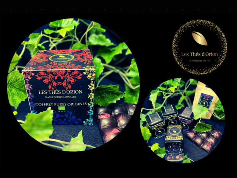 Ecrin de thés et chocolats