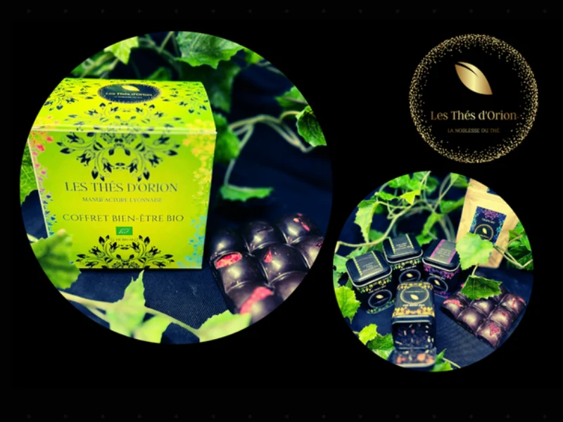 Ecrin de thés et chocolats