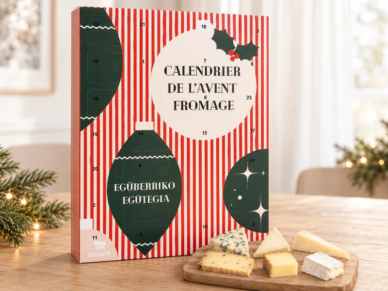 Calendrier de l'Avent Fromage Basques 2026