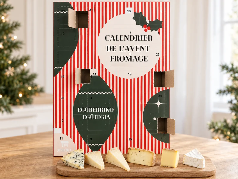 Calendrier de l'Avent Fromage Basques 2026