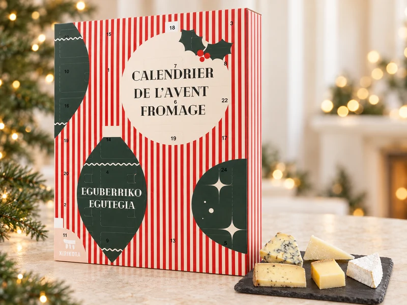 Calendrier de l'Avent Fromage Basques 2026