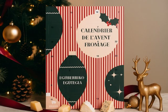 Calendrier de l'Avent Fromage Basques 2026