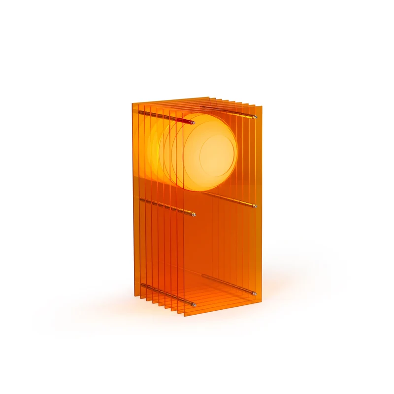 Lampe | Bang - Rectangle orange