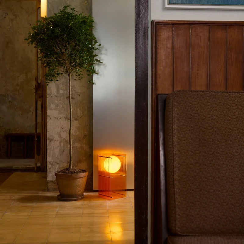 Lampe | Bang - Rectangle orange
