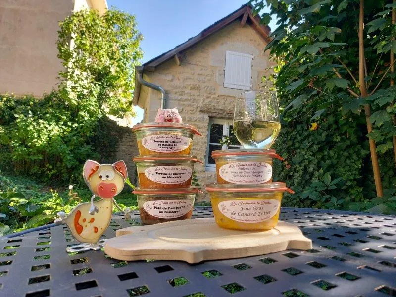 FOIE GRAS, ST JACQUES ET 3 TERRINES BOURGUIGNONNES 200G
