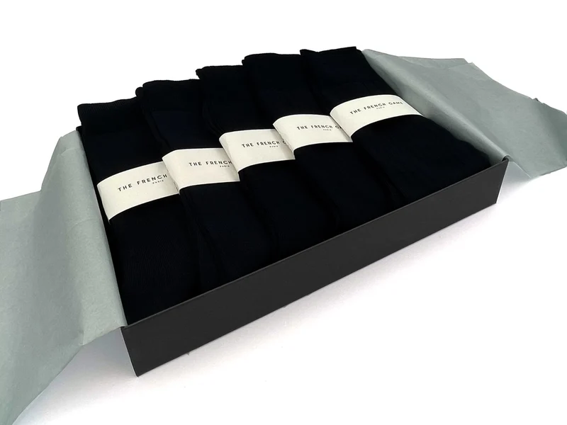 Semainier de chaussettes black frenchy
