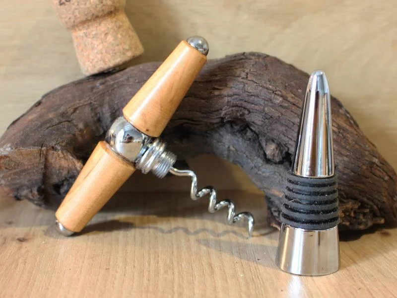 BOUCHON TIRE-BOUCHON EN BOIS FRANÇAIS