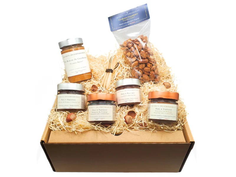 Coffret Gourmand Pâtes à Tartiner Gastronomiques