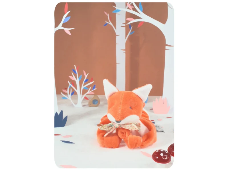 Le doudou renard roux