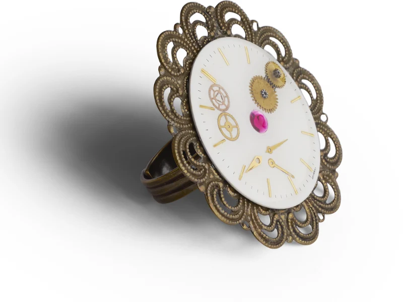 Bague cadran estampe