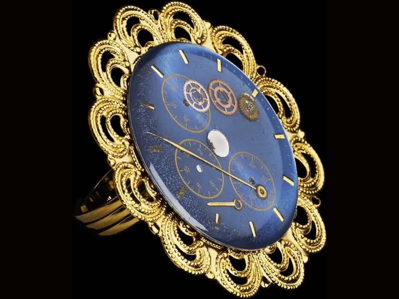 Bague cadran estampe