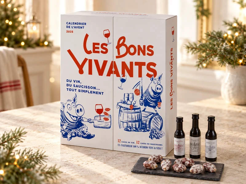 Calendrier de l'Avent Saucisson & Vin 2026
