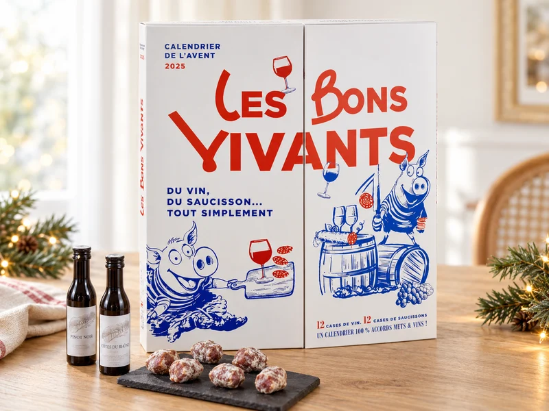 Calendrier de l'Avent Saucisson & Vin 2026