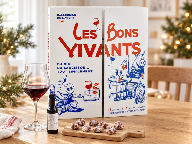 Calendrier de l'Avent Saucisson & Vin 2026