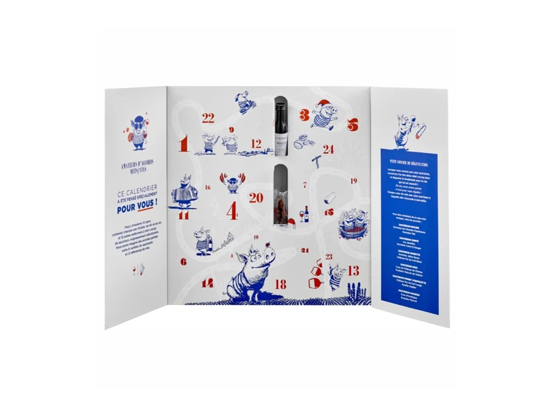 Calendrier de l'Avent Saucisson & Vin 2026