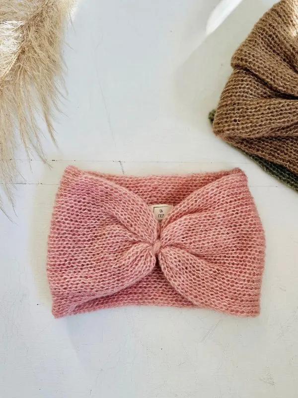 Bandeau tricot adulte