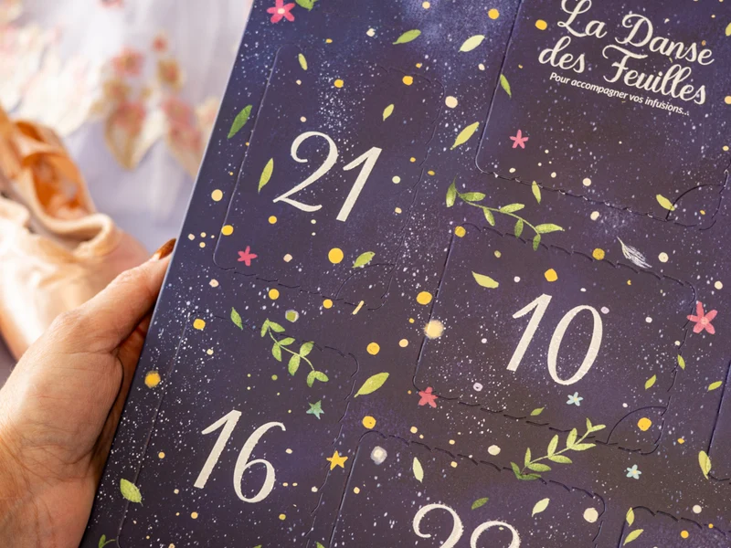 Calendrier de l'Avent Thé La Valse des Cygnes 2026