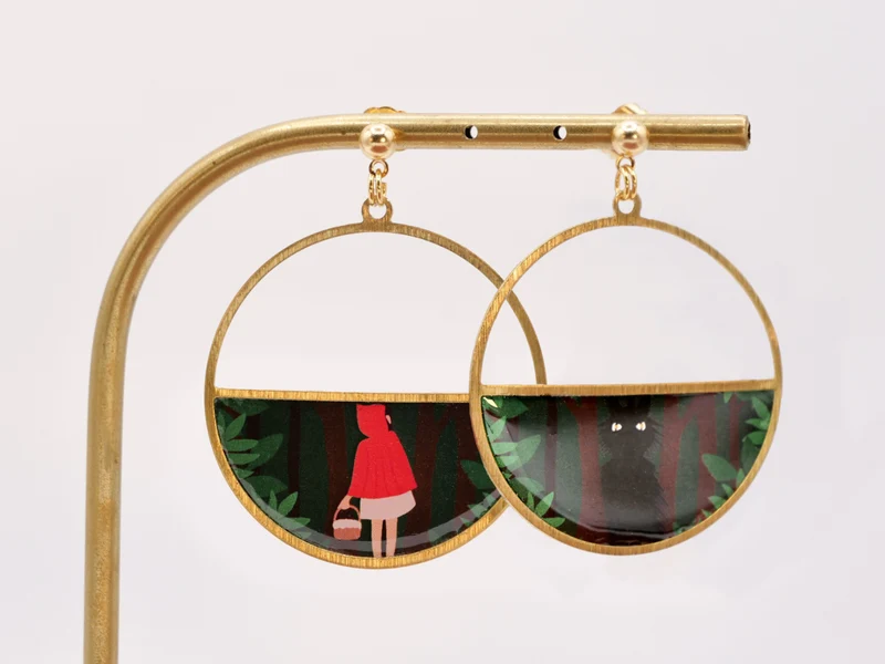Parure Petit Chaperon Rouge