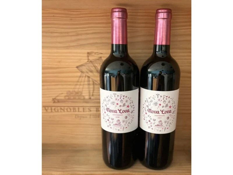 Coffret Duo Nova Lova Saint-Emilion 75cl