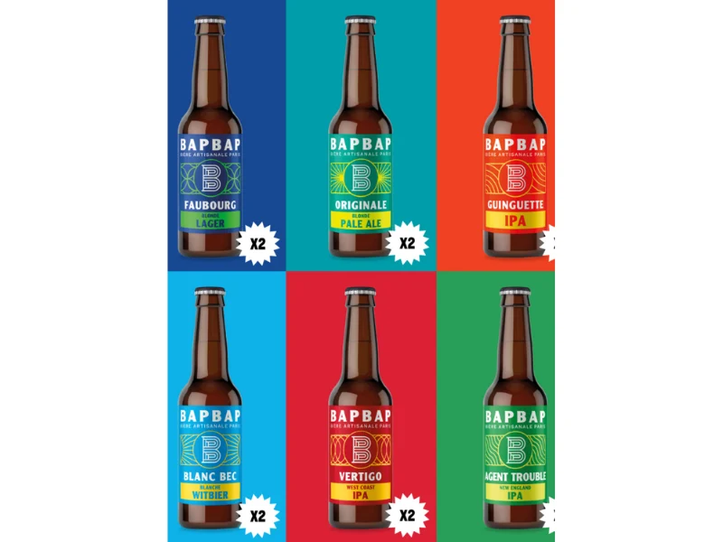 Coffret 12 Bières Bapbap