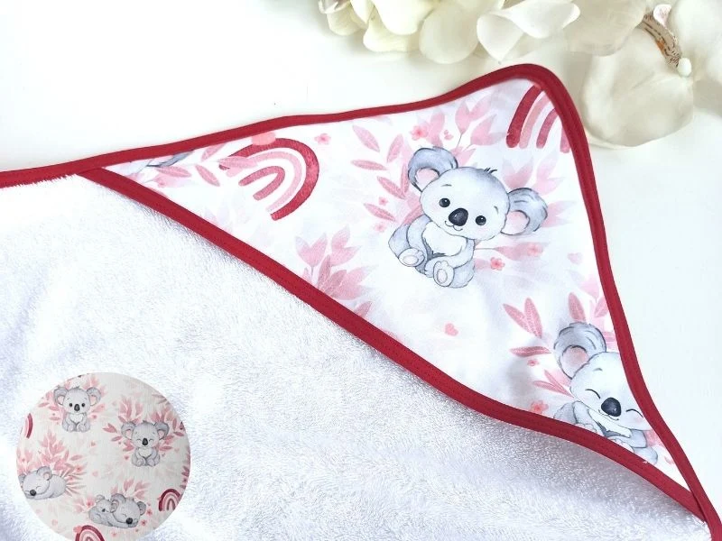 Cape de bain, gant d'apprentissage et lingettes
