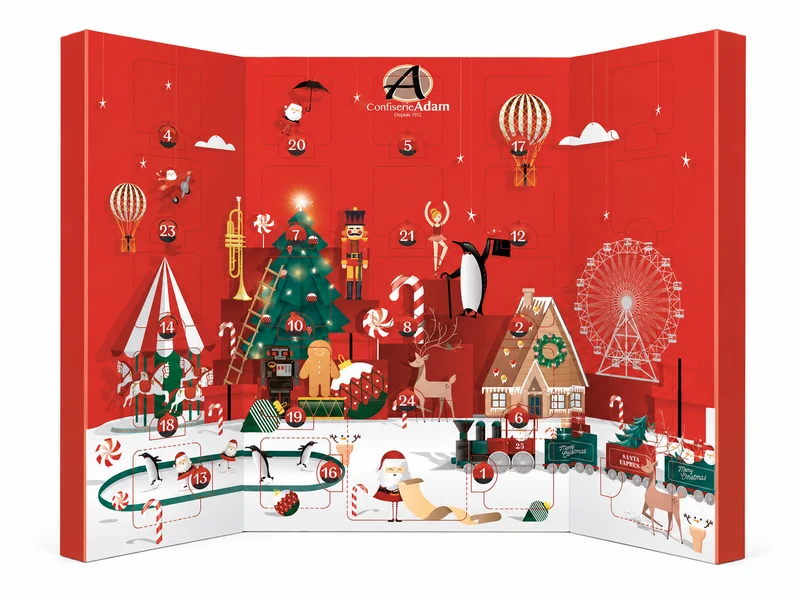 Calendrier de l'Avent Gourmandises et Chocolats 2026