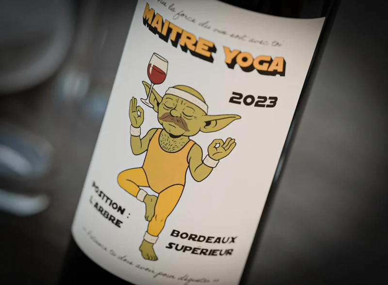 Coffret vin Maitre Yoga – Bordeaux Supérieur