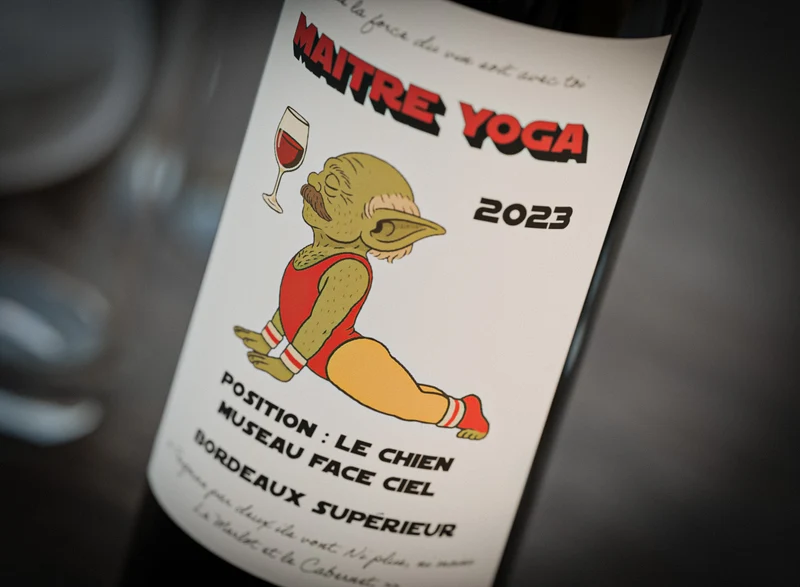 Coffret vin Maitre Yoga – Bordeaux Supérieur