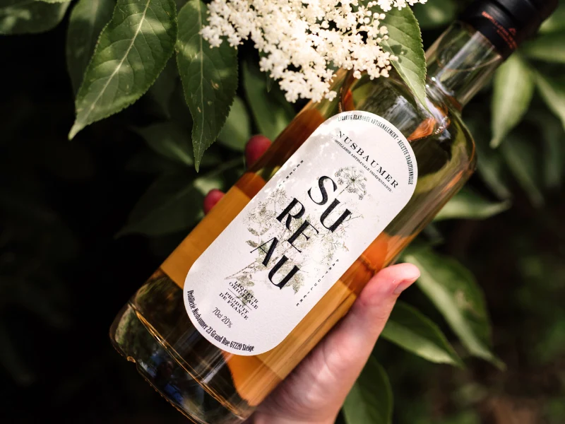 Liqueur de Sureau Nusbaumer, 20°, 70 cl