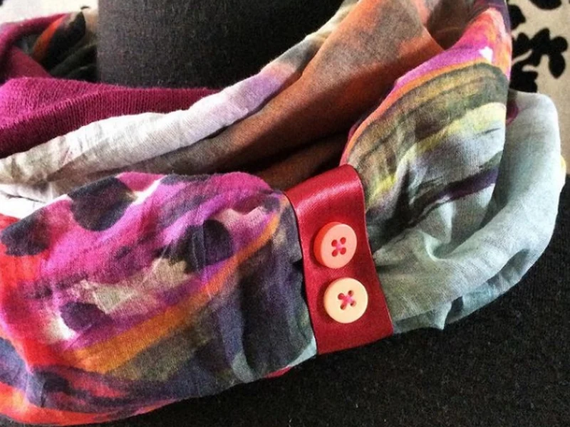 Lot de 2 foulards snoods