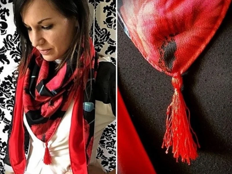 Foulard style chèche