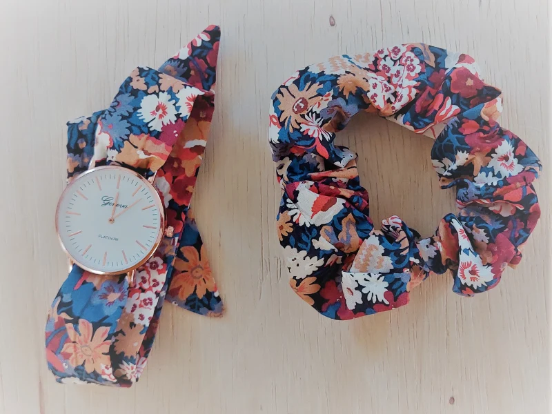 Montre et chouchou femme