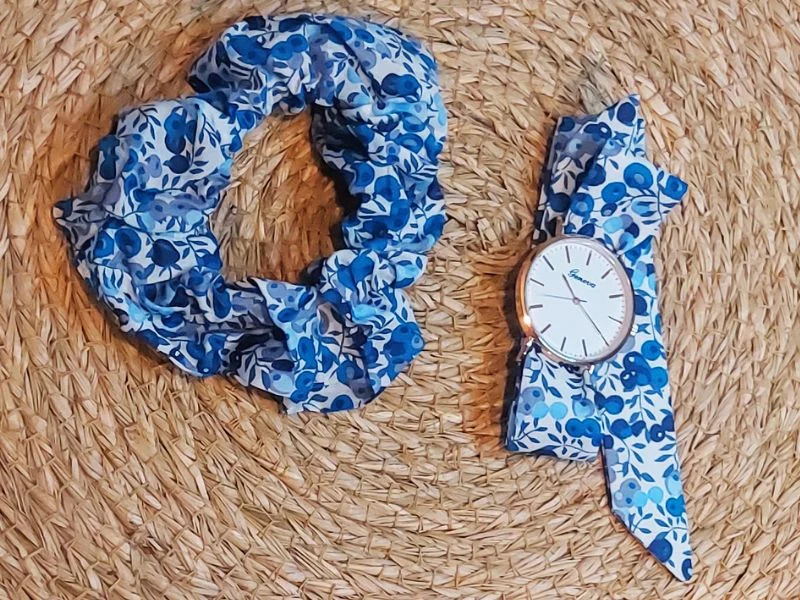 Montre et chouchou femme