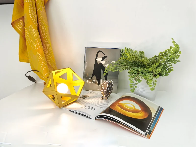 Deux lampes Origami pour lampe de chevet ou d'appoint
