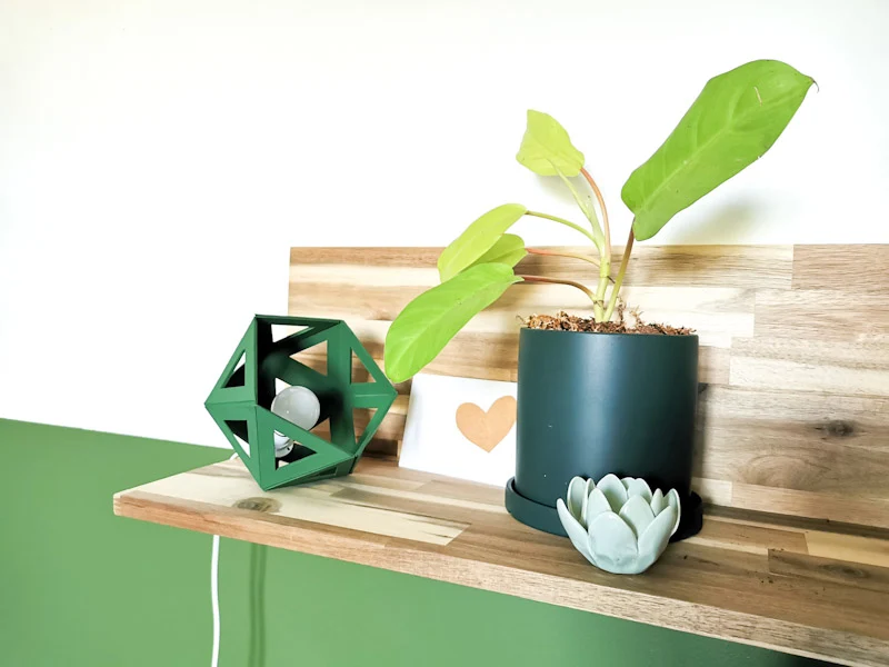 Deux lampes Origami pour lampe de chevet ou d'appoint