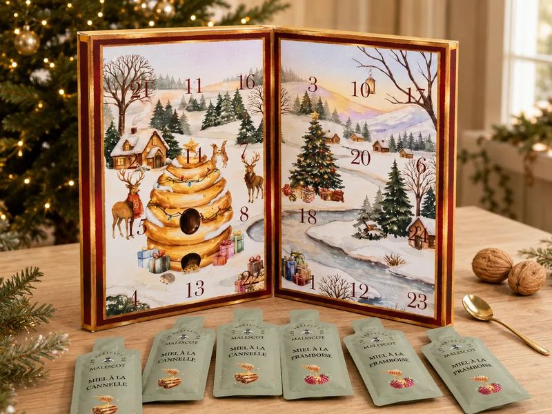 Calendrier de l'Avent Miel Français 2026