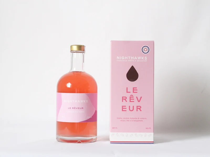 2 grandes bouteilles de 50cl de cocktail