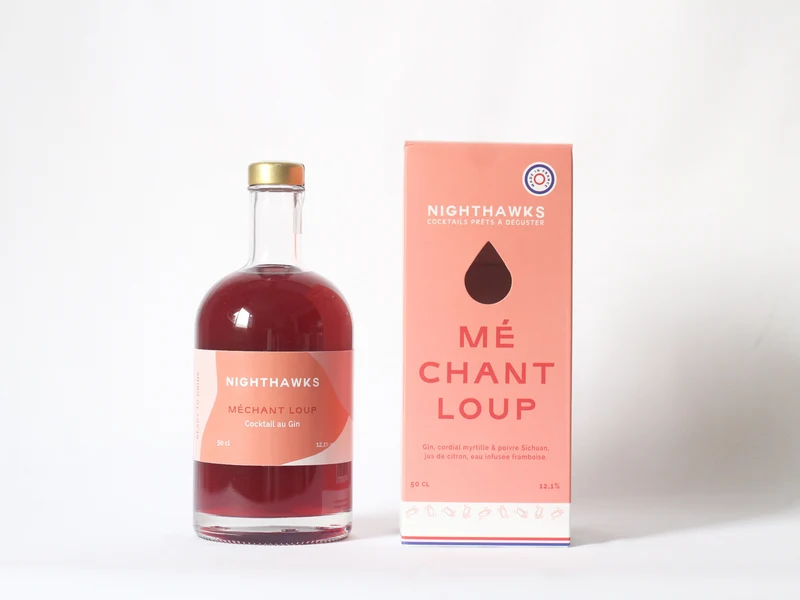 2 grandes bouteilles de 50cl de cocktail