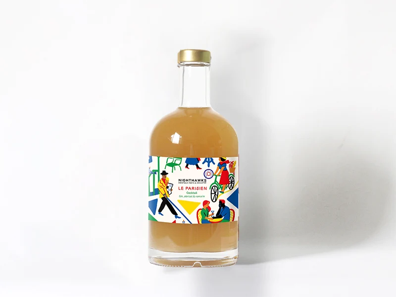2 grandes bouteilles de 50cl de cocktail