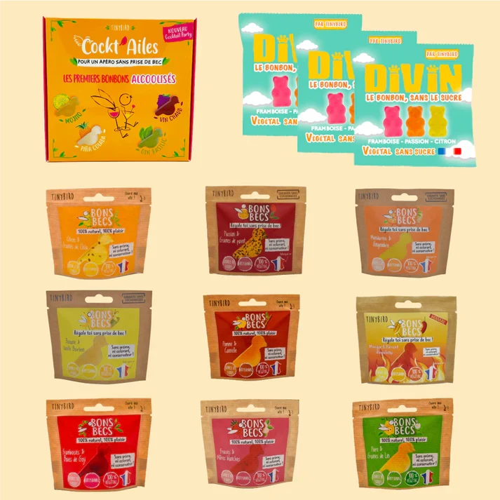 Pack Tutti Frutti : bonbons sains et gourmands