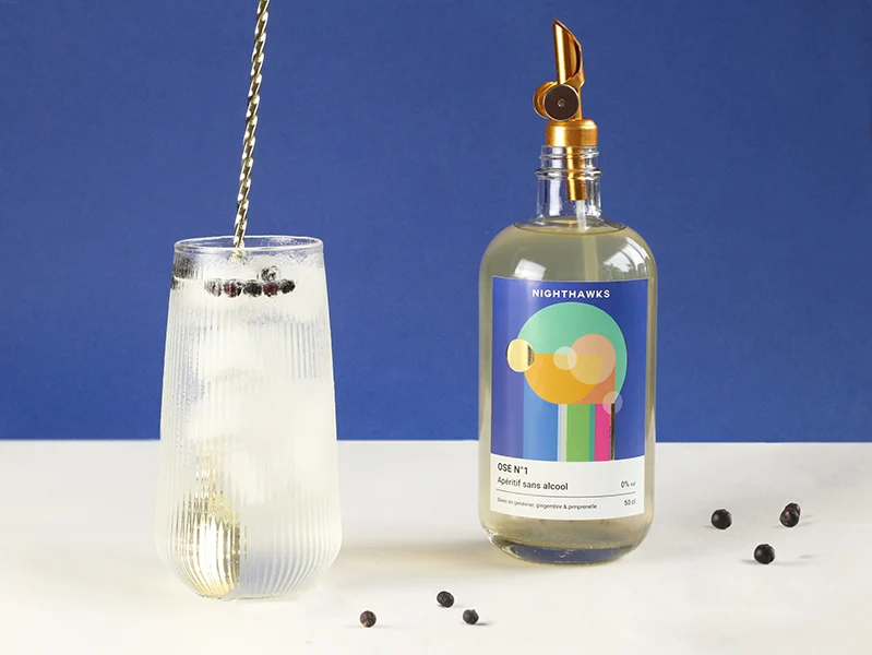 Gin sans alcool - Ose N°1 - Bouteille de 50cl